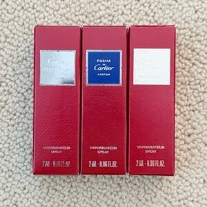 Cartier Perfume Samples (3 x 2 mL)